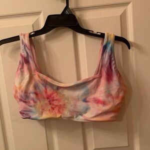 Forever 21 Multicolor Tie-Dye Bikini Top  Size 2X